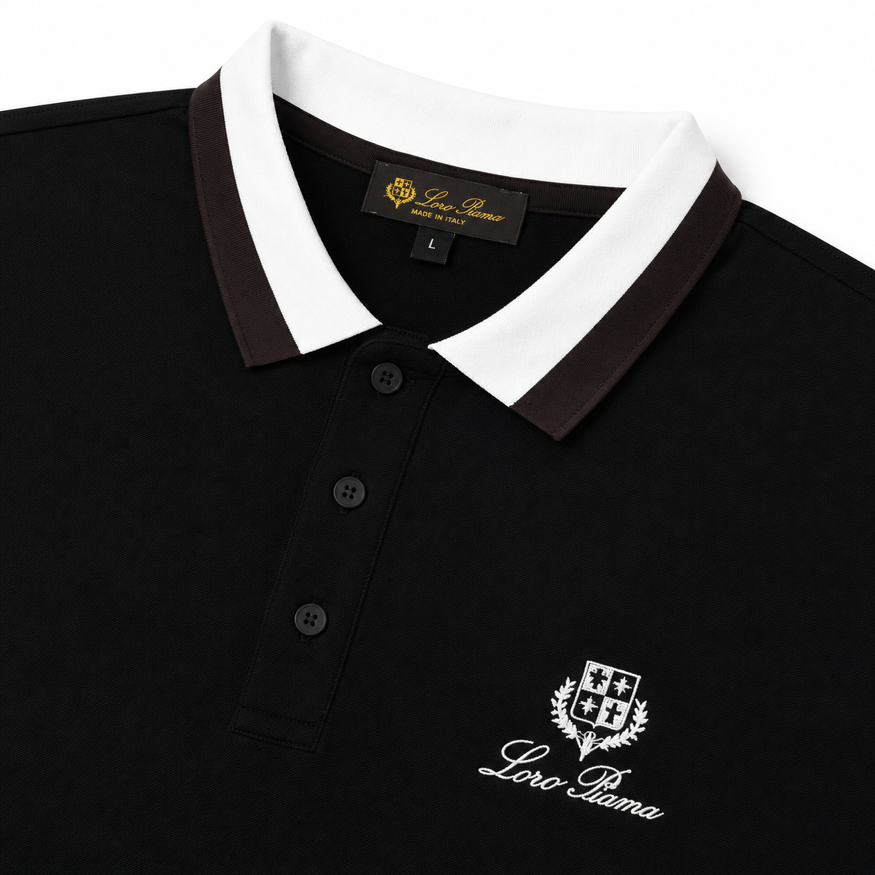 Regular Fit Polo Yaka Siyah Eşofman Takımı
