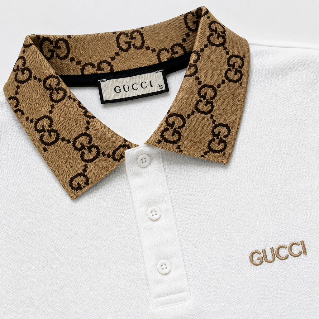 Regular Fit Polo Yaka Beyaz Eşofman Takımı