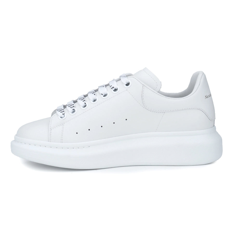 Logolu Hakiki Deri Sneaker Beyaz