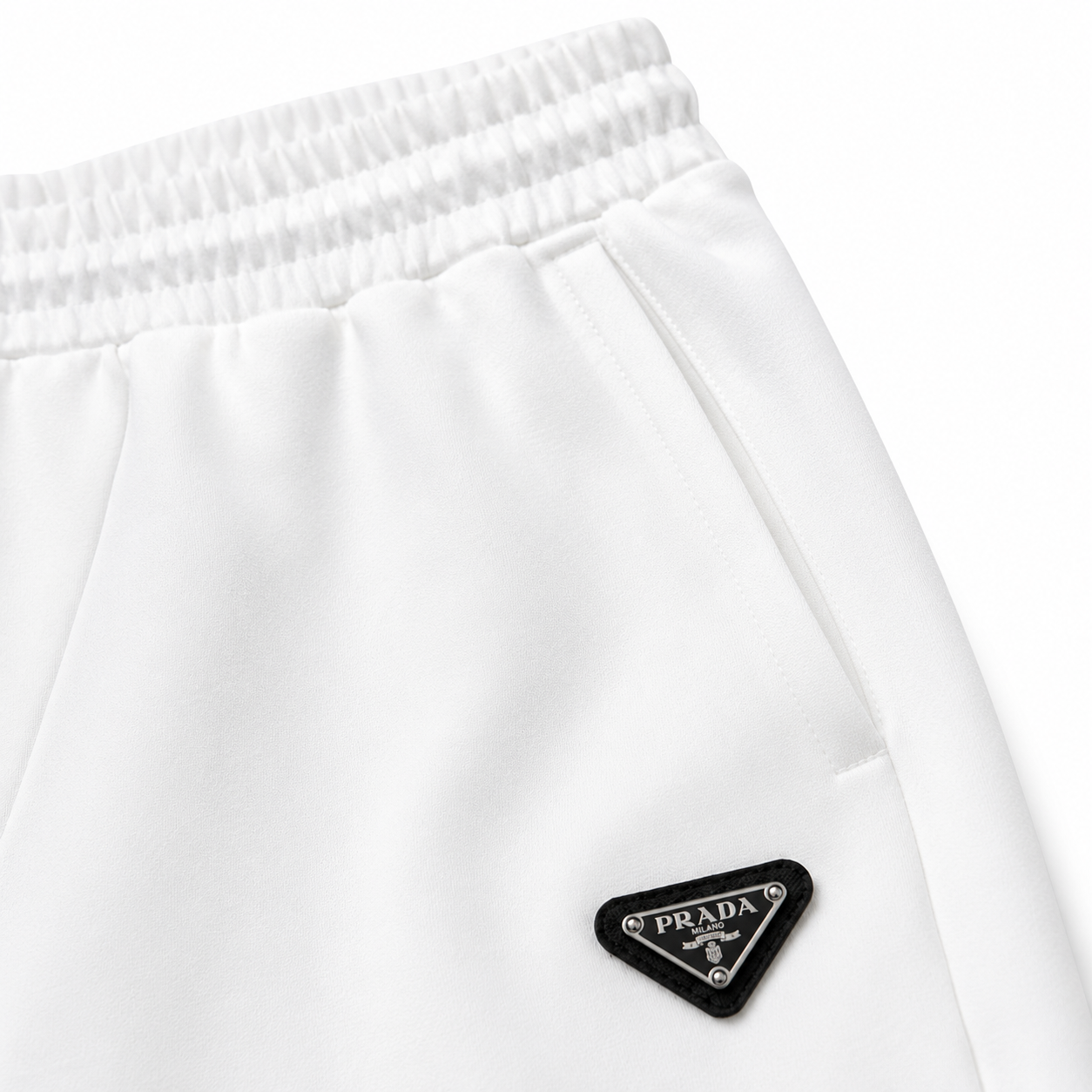 Regular Fit Polo Yaka Beyaz Eşofman Takımı