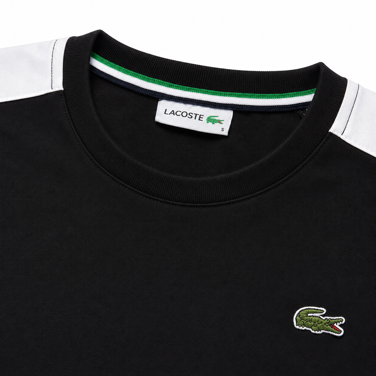 Regular Fit Logo Detaylı Siyah Şort Takımı