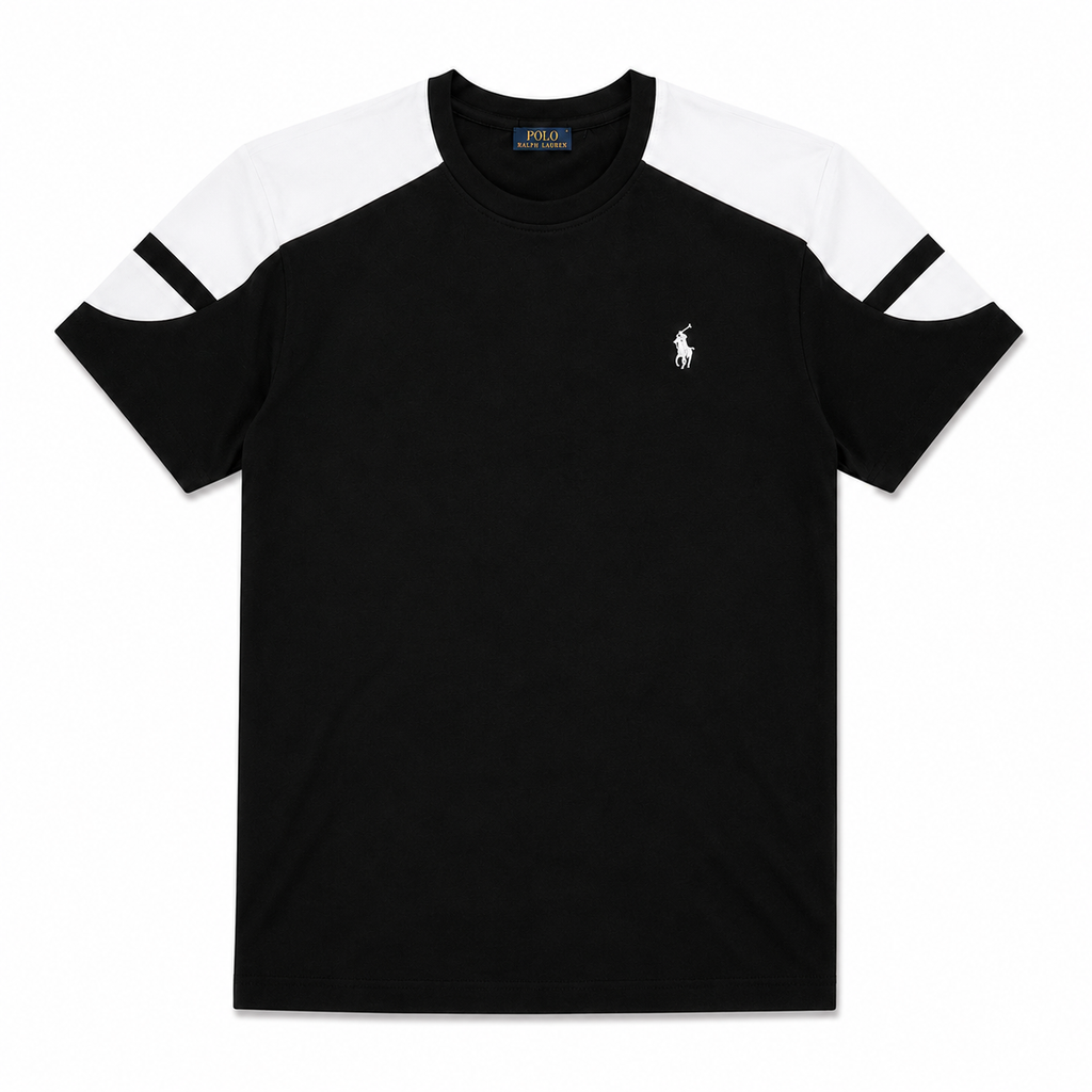 Polo Ralph Lauren Siyah/Beyaz Erkek Şortlu Takım