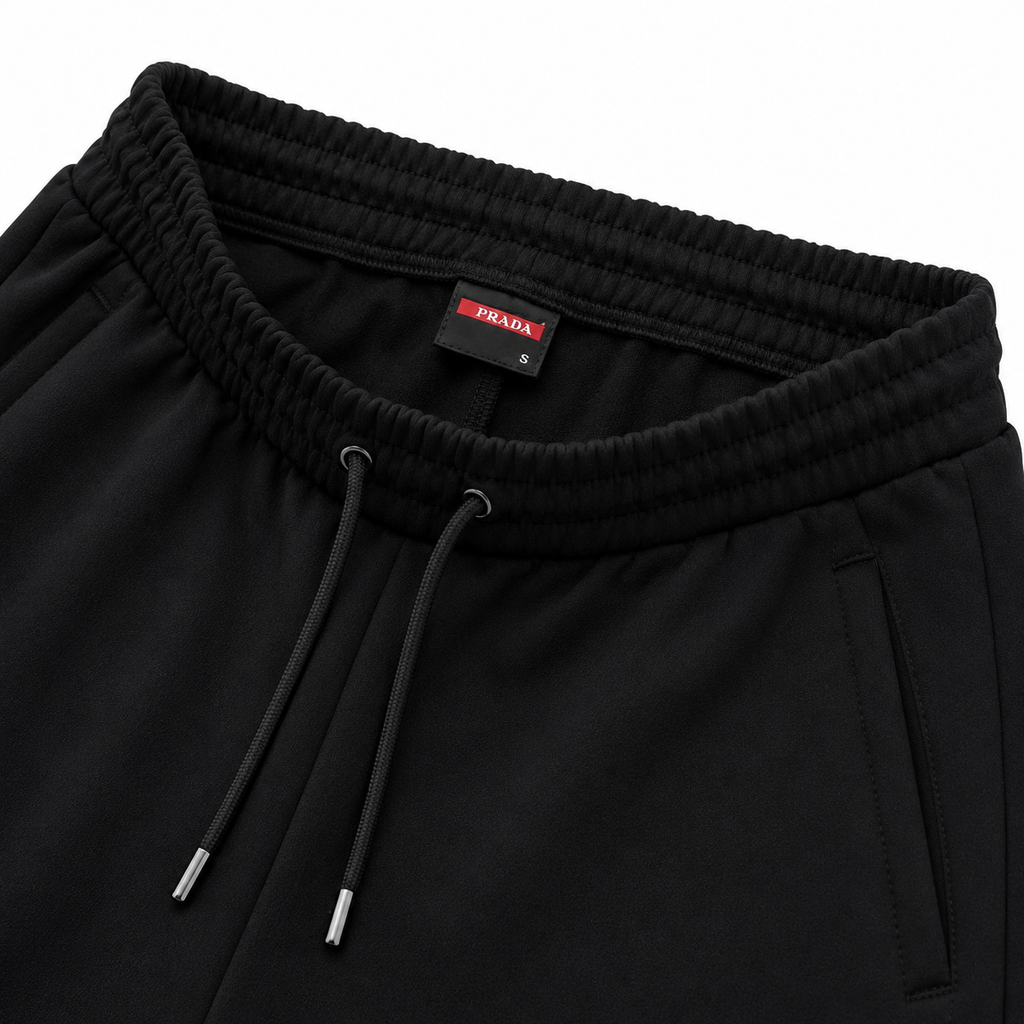 Regular Fit Polo Yaka Siyah Eşofman Takımı