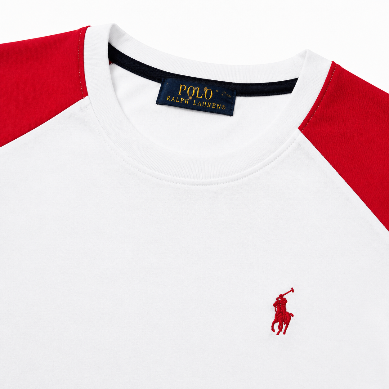 Polo Ralph Lauren Beyaz/Kırmızı Erkek Şortlu Takım