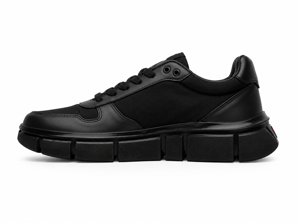 Siyah Premium Sneaker Spor Ayakkabı