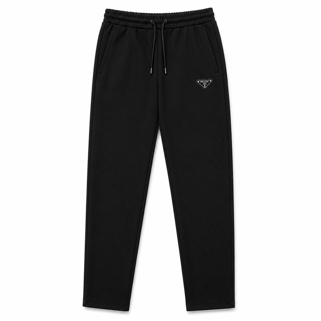 Regular Fit Polo Yaka Siyah Eşofman Takımı