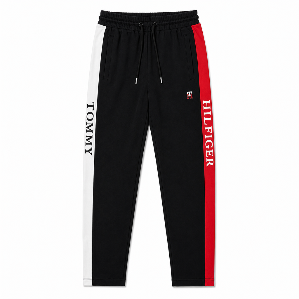 Regular Fit Logo Detaylı Siyah Eşofman Takımı