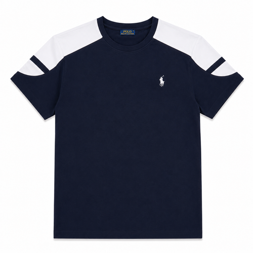 Polo Ralph Lauren Lacivert/Beyaz Erkek Şortlu Takım