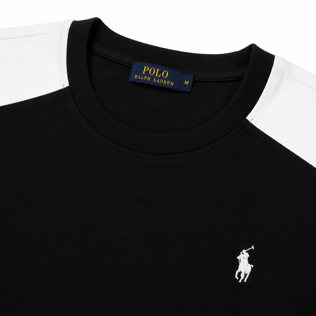 Polo Ralph Lauren Siyah/Beyaz Erkek Şortlu Takım