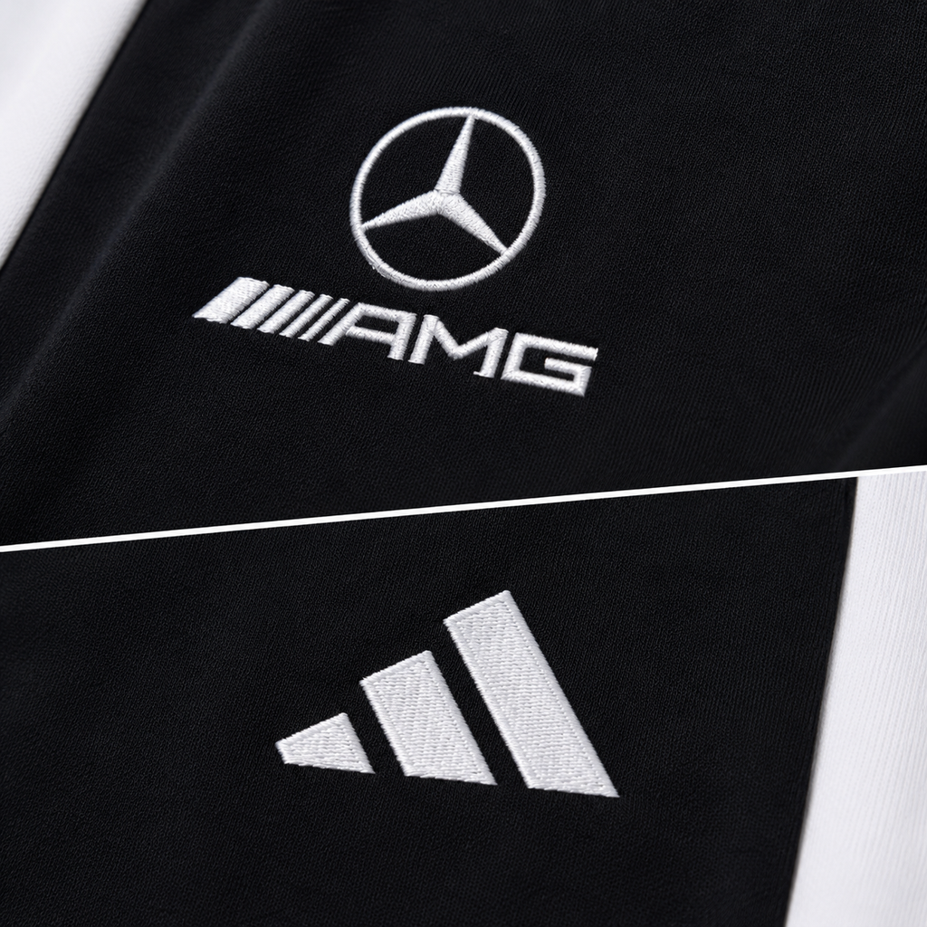 Mercedes-AMG Petronas Regular Fit Siyah Eşofman Takımı