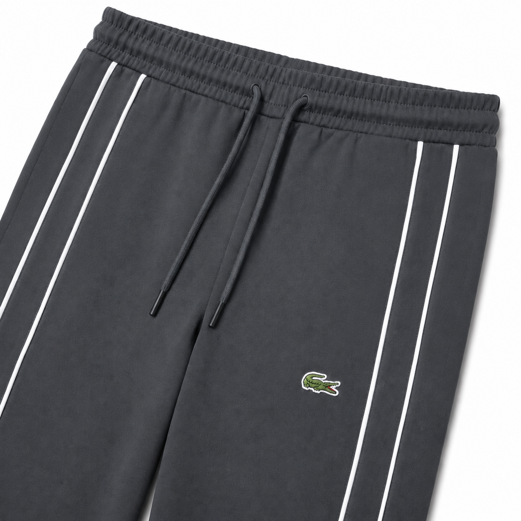 Regular Fit Fermuarlı Polo Yaka Füme Eşofman Takımı