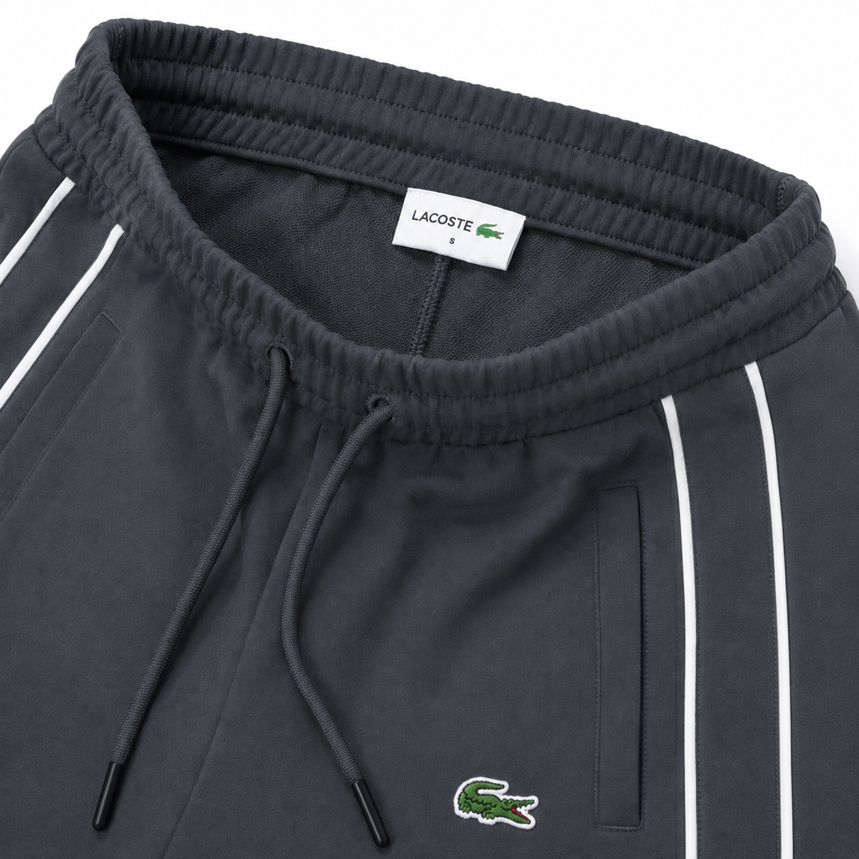 Regular Fit Fermuarlı Polo Yaka Füme Eşofman Takımı