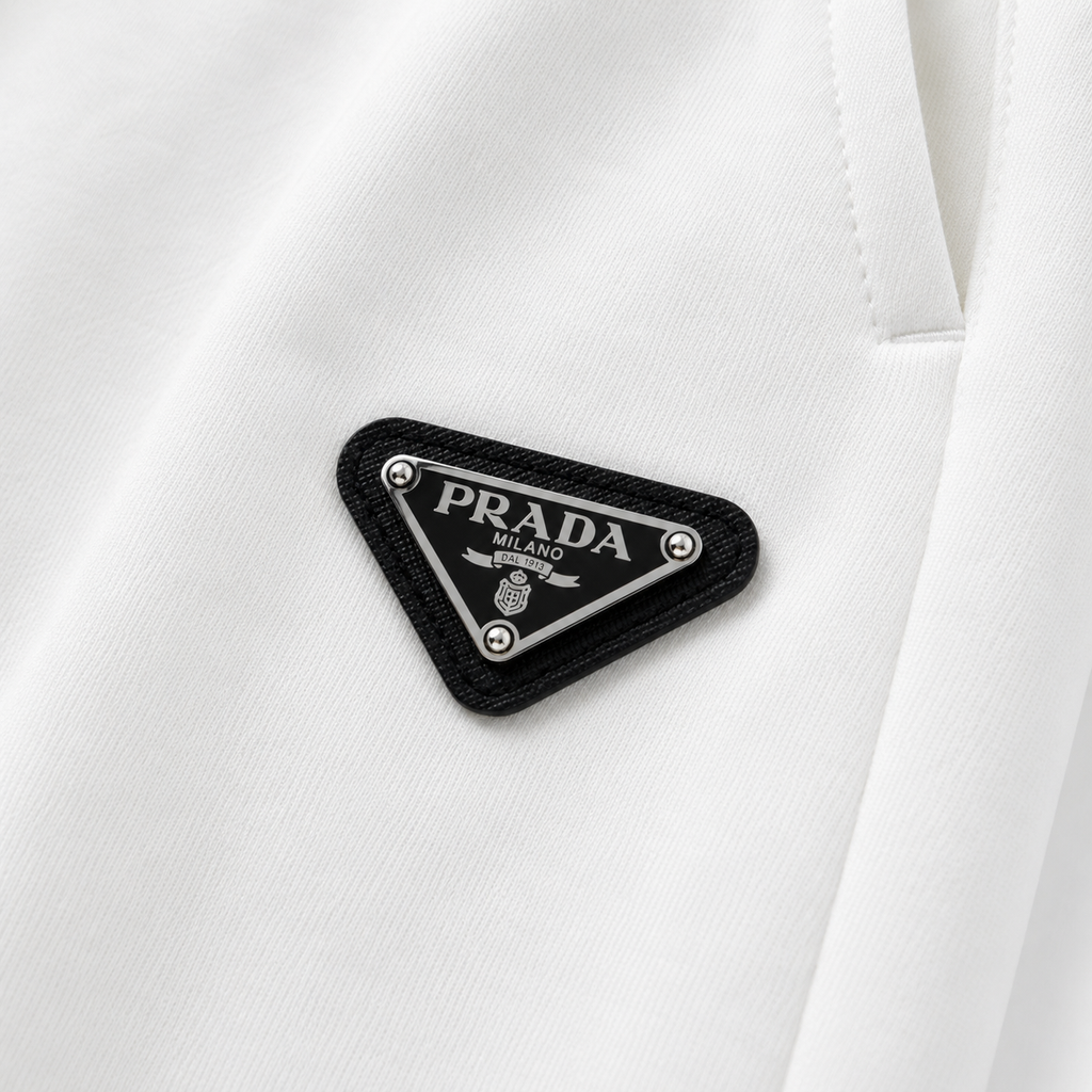 Regular Fit Polo Yaka Beyaz Eşofman Takımı