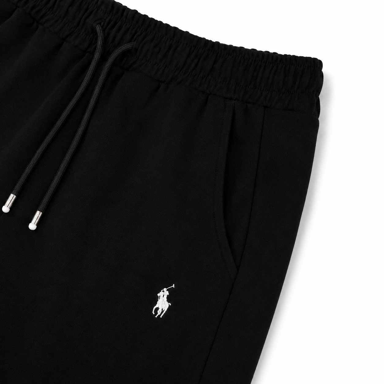 Polo Ralph Lauren Siyah/Beyaz Erkek Şortlu Takım