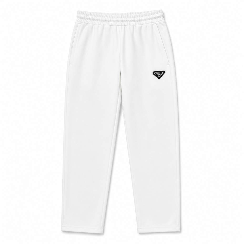 Regular Fit Polo Yaka Beyaz Eşofman Takımı