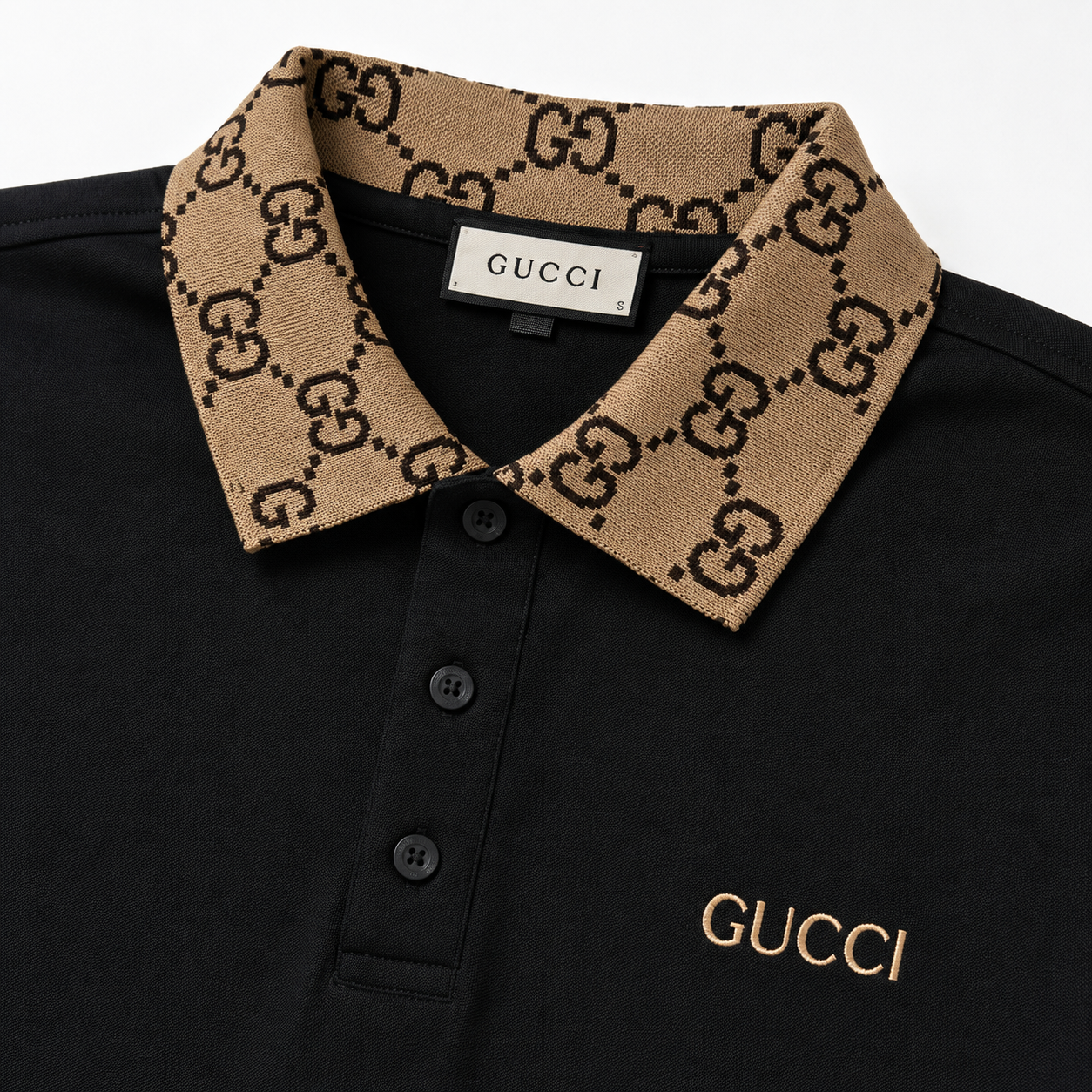 Regular Fit Polo Yaka Siyah Eşofman Takımı