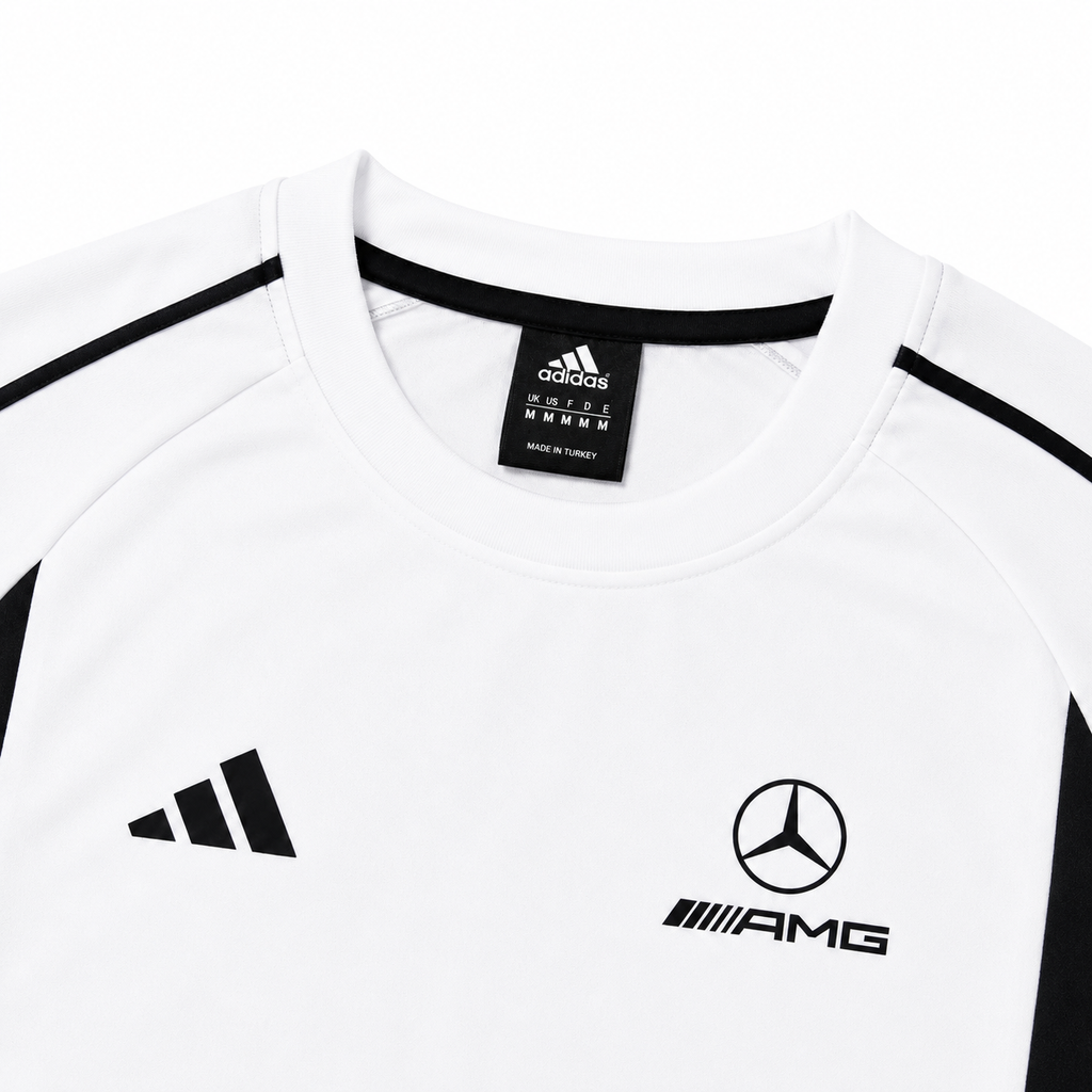 Mercedes-AMG Petronas Regular Fit Beyaz Eşofman Takımı