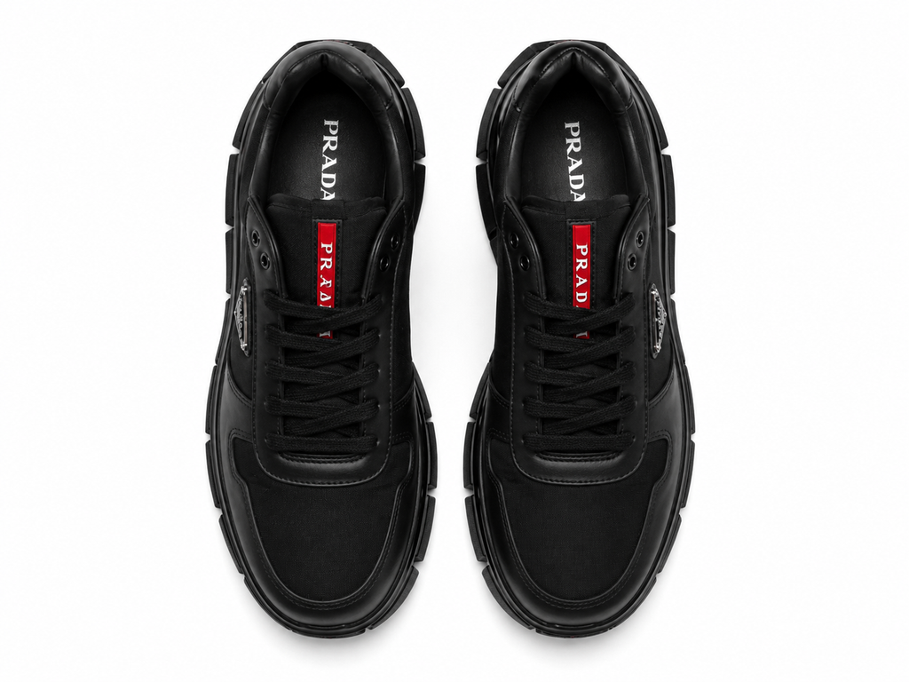 Siyah Premium Sneaker Spor Ayakkabı