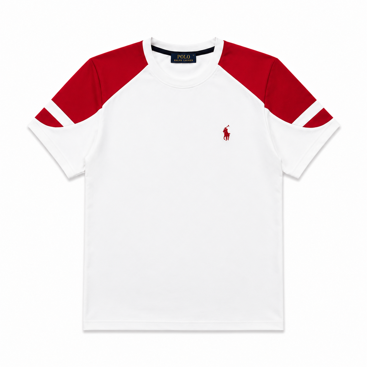 Polo Ralph Lauren Beyaz/Kırmızı Erkek Şortlu Takım