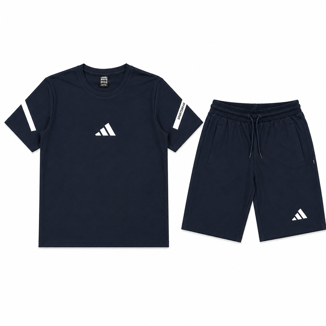 Z.N.E. Regular Fit Lacivert Şort Takımı