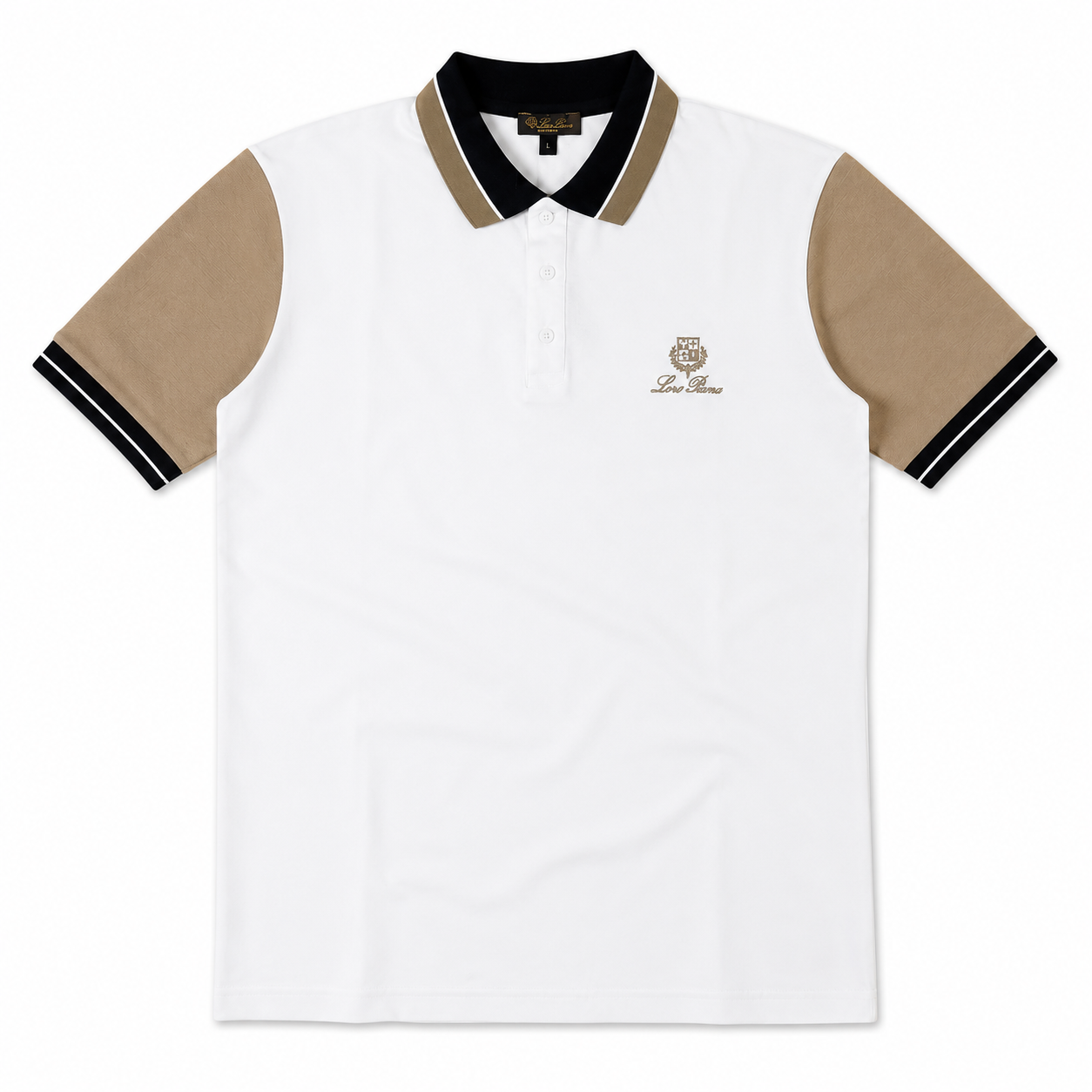 Regular Fit Polo Yaka Beyaz Eşofman Takımı