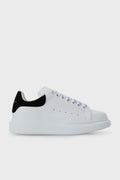 Logolu Hakiki Deri Sneaker Beyaz&Siyah