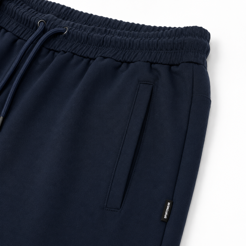 Z.N.E. Regular Fit Lacivert Şort Takımı