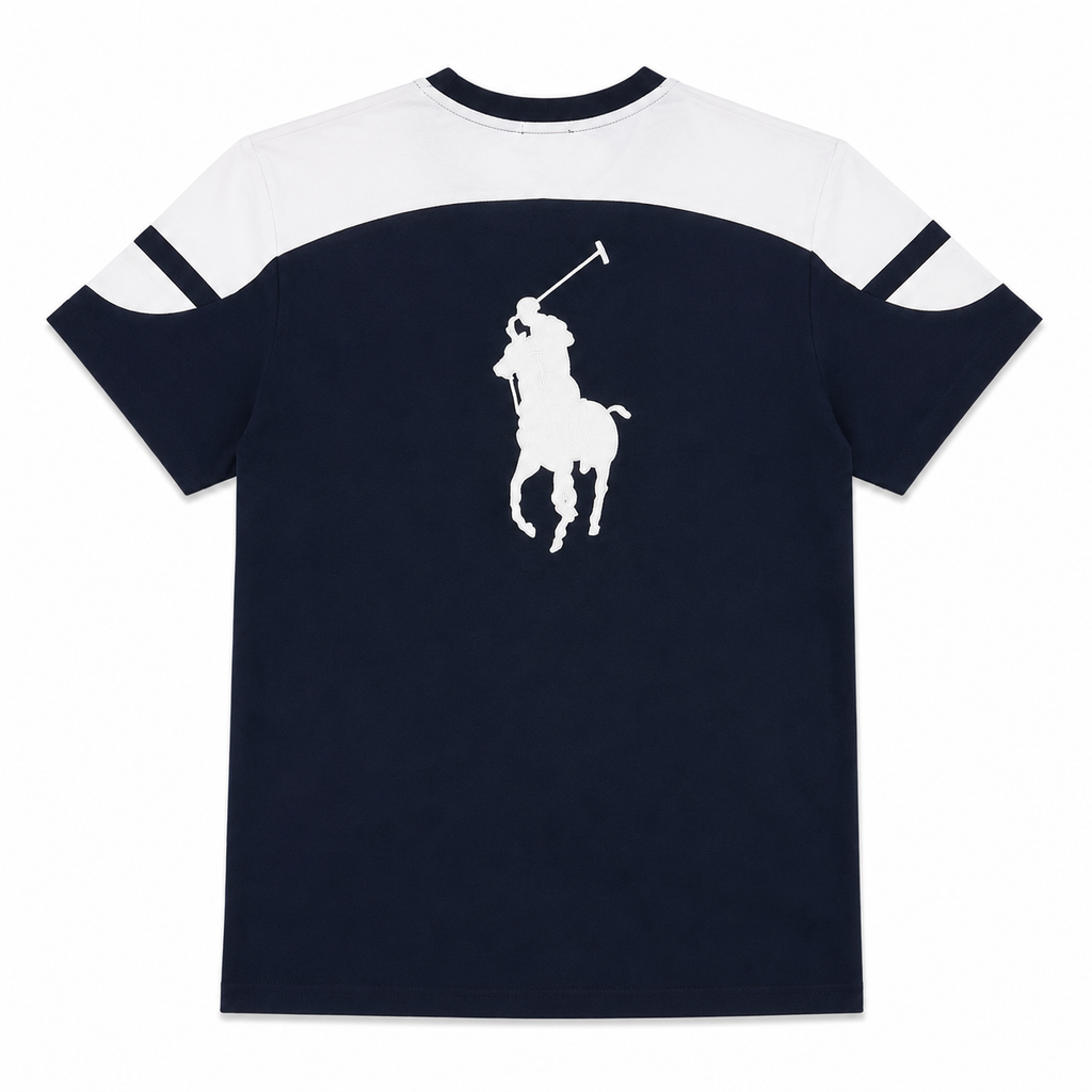 Polo Ralph Lauren Lacivert/Beyaz Erkek Şortlu Takım