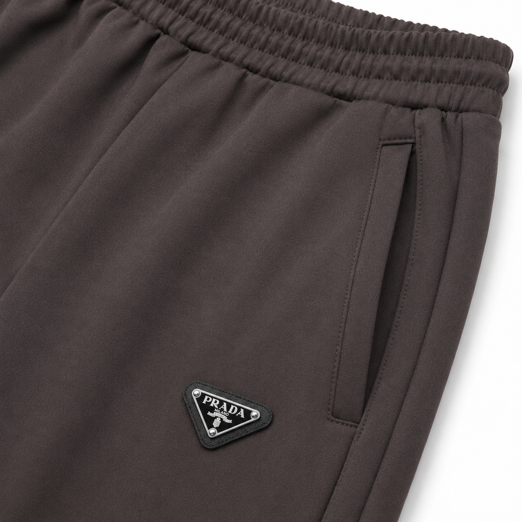 Regular Fit Polo Yaka Kaverengi Eşofman Takımı