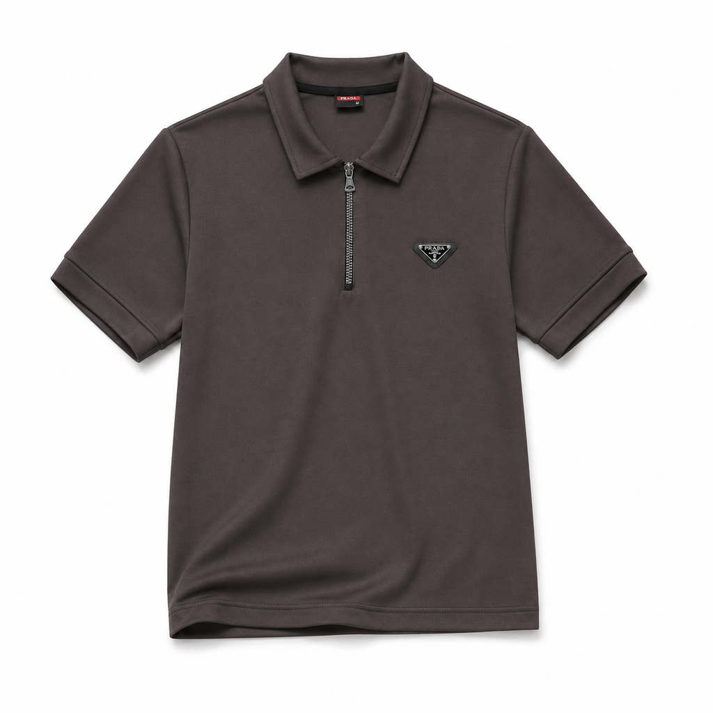 Regular Fit Polo Yaka Kaverengi Eşofman Takımı