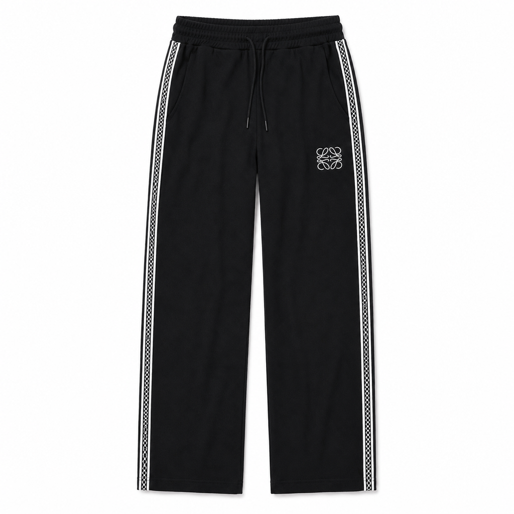 Regular Fit Logo Detaylı Siyah Eşofman Takımı