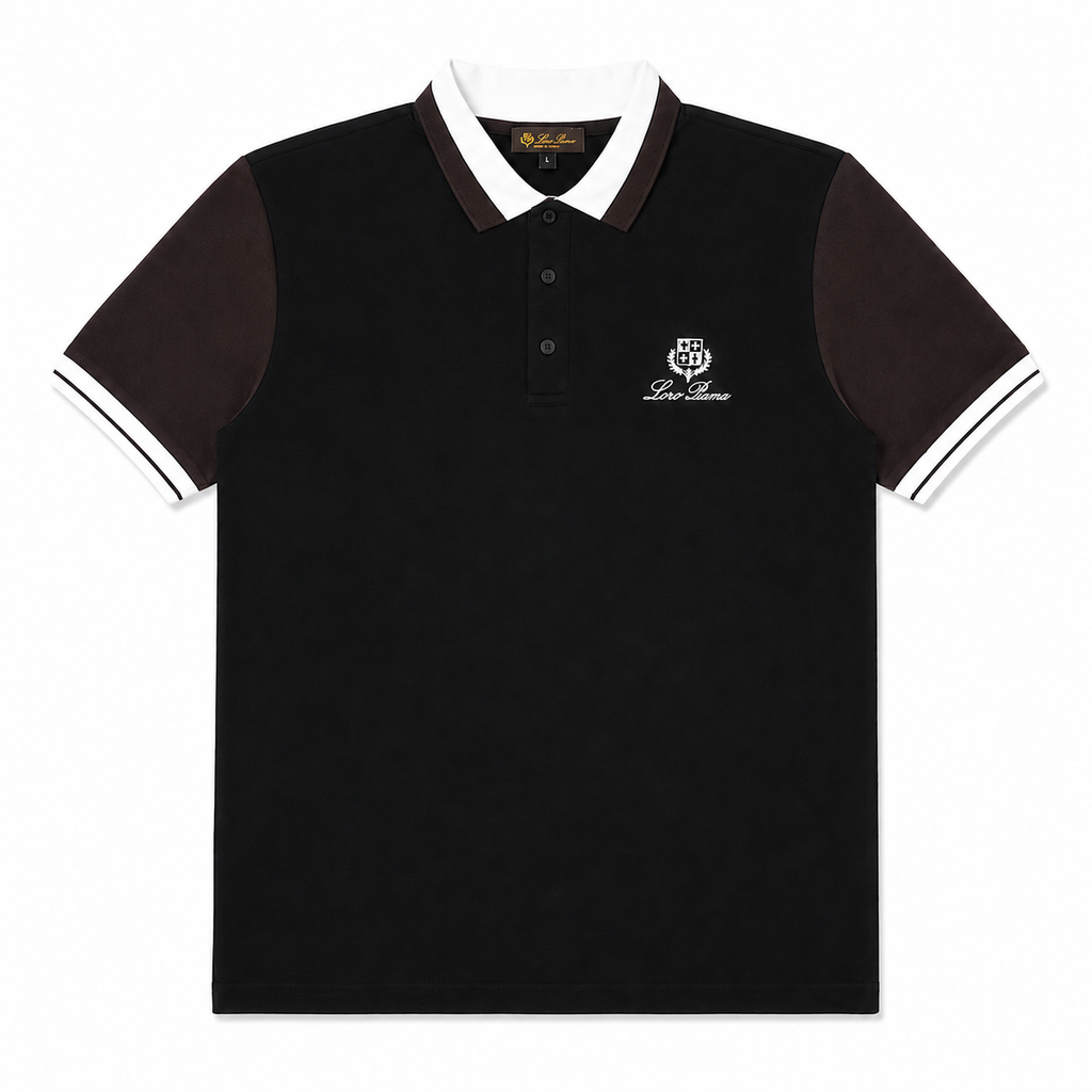 Regular Fit Polo Yaka Siyah Eşofman Takımı