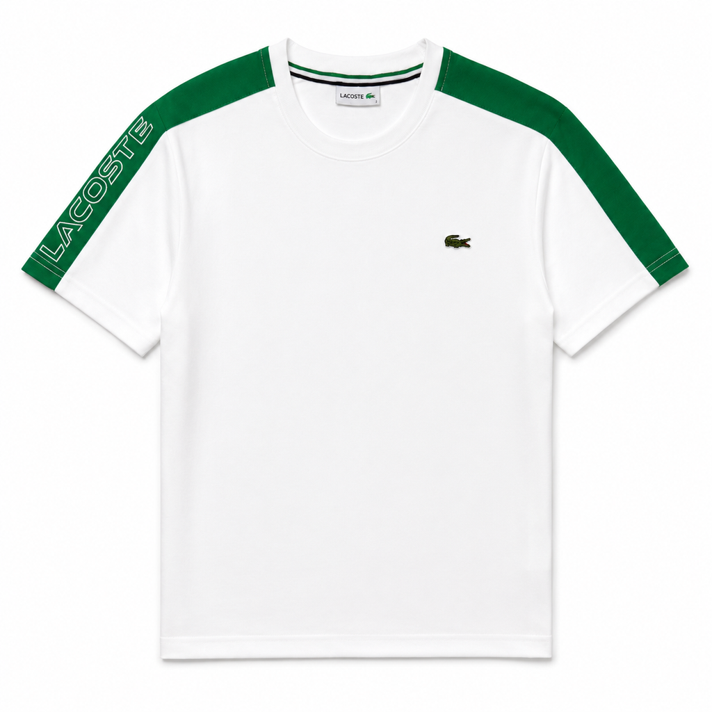 Regular Fit Logo Detaylı Beyaz Şort Takımı