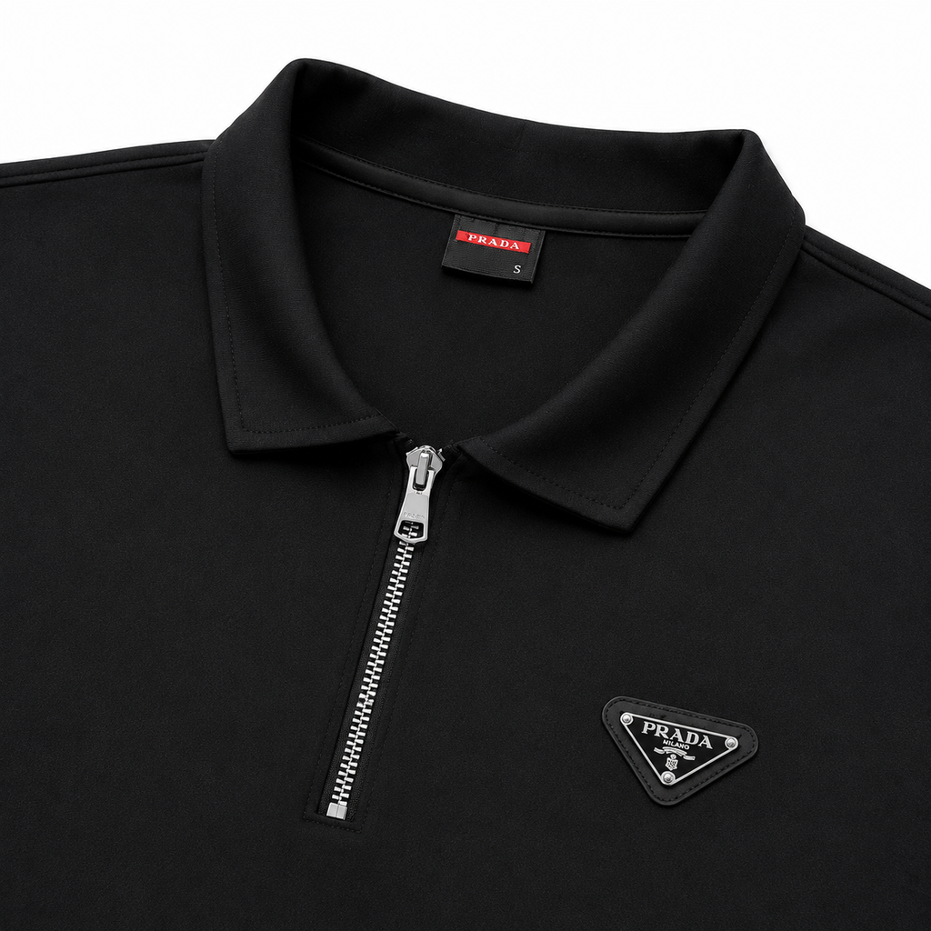 Regular Fit Polo Yaka Siyah Eşofman Takımı