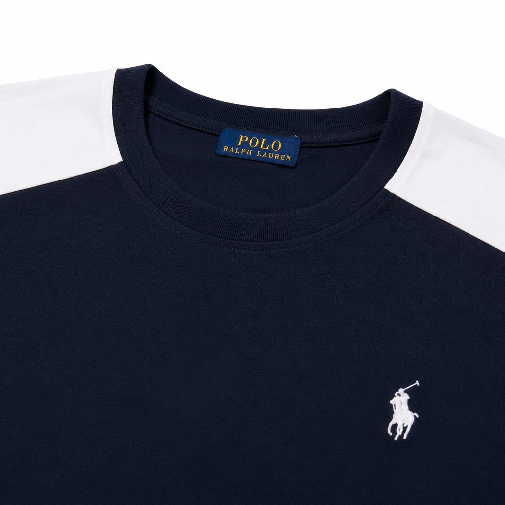Polo Ralph Lauren Lacivert/Beyaz Erkek Şortlu Takım