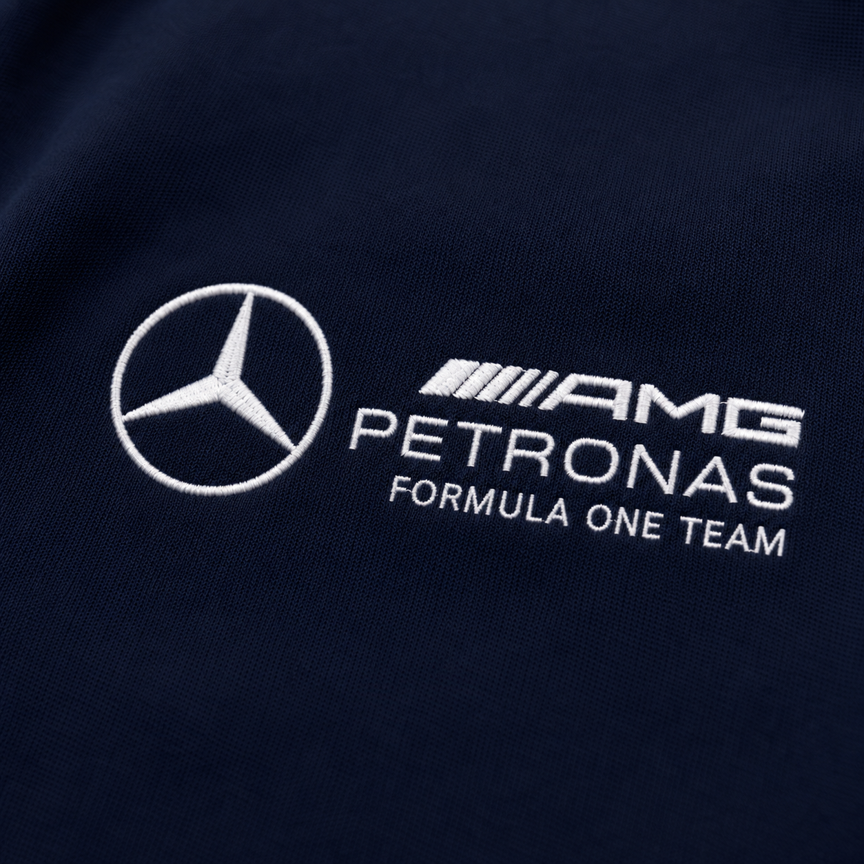 Mercedes-AMG Petronas Regular Fit Polo Yaka Lacivert Şort Takımı