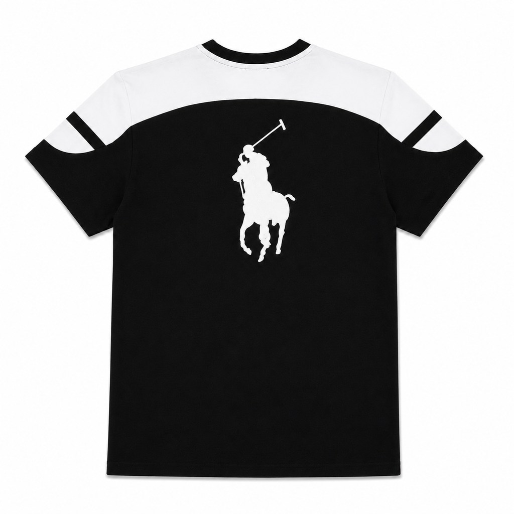 Polo Ralph Lauren Siyah/Beyaz Erkek Şortlu Takım