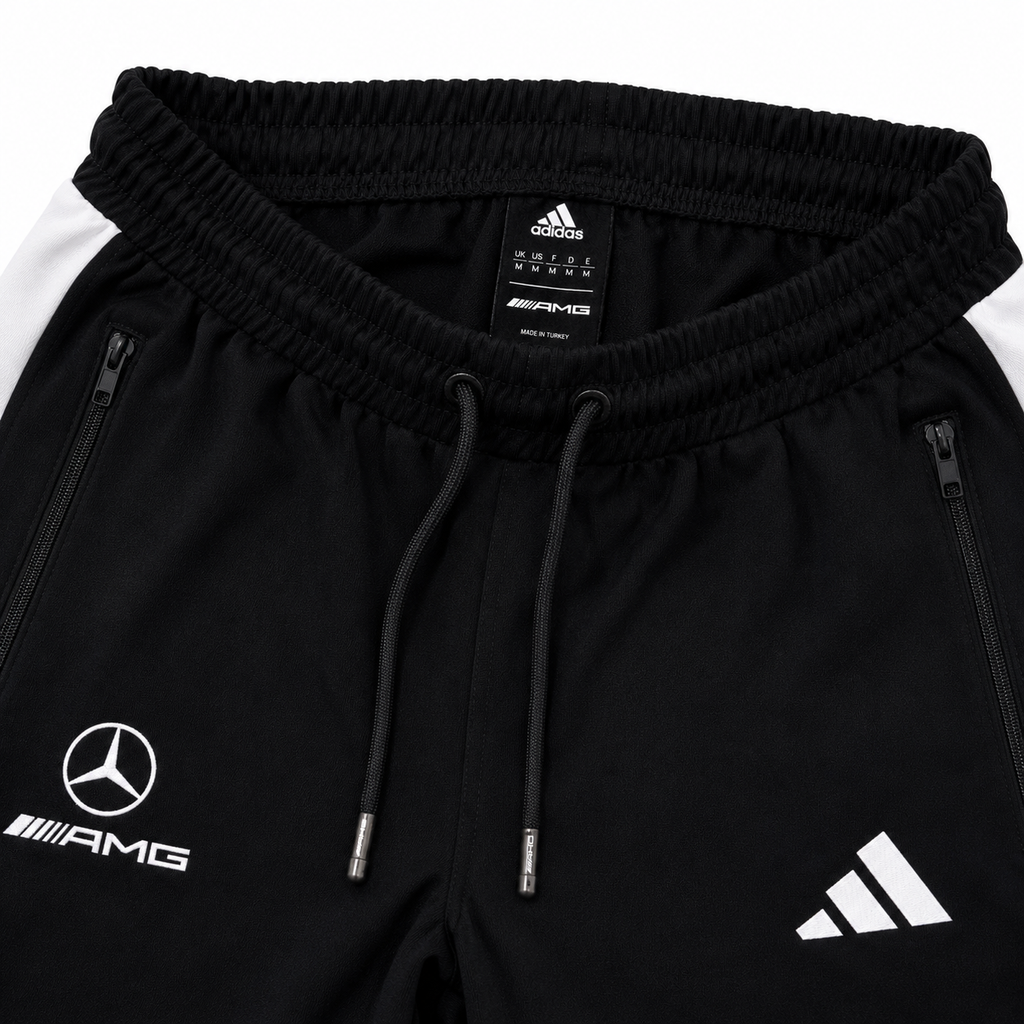 Mercedes-AMG Petronas Regular Fit Siyah Eşofman Takımı