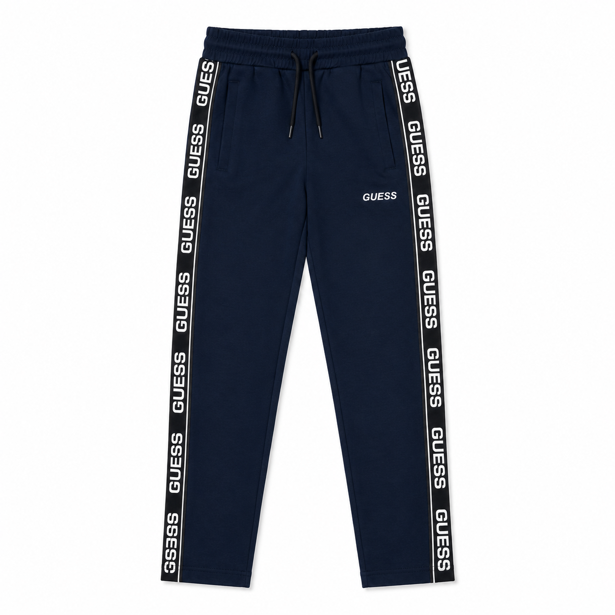 Regular Fit Şerit Detaylı Lacivert Eşofman Takımı