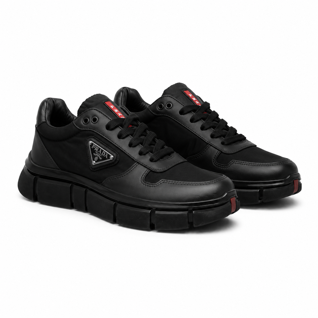 Siyah Premium Sneaker Spor Ayakkabı
