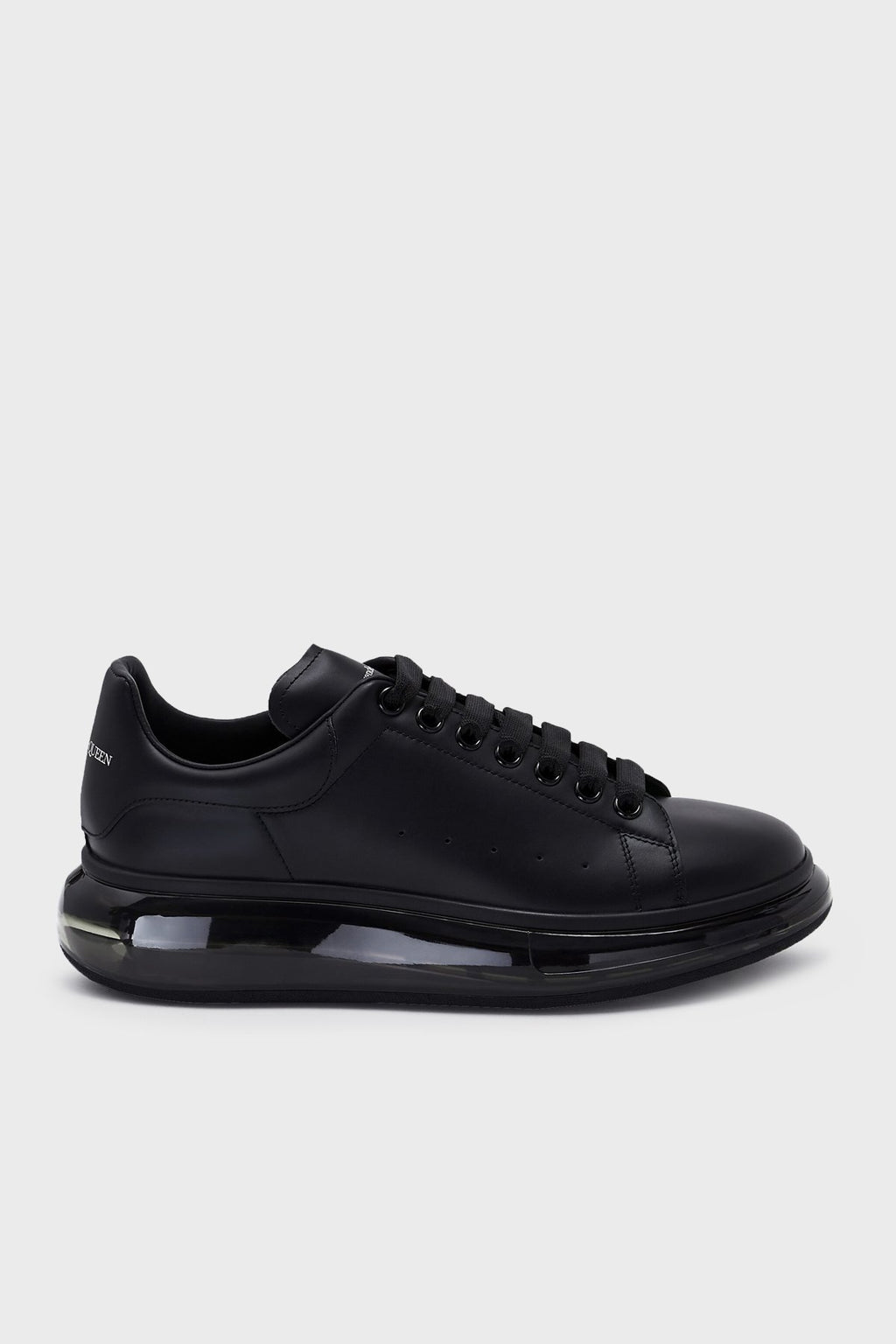 Logolu Hakiki Deri Sneaker Siyah