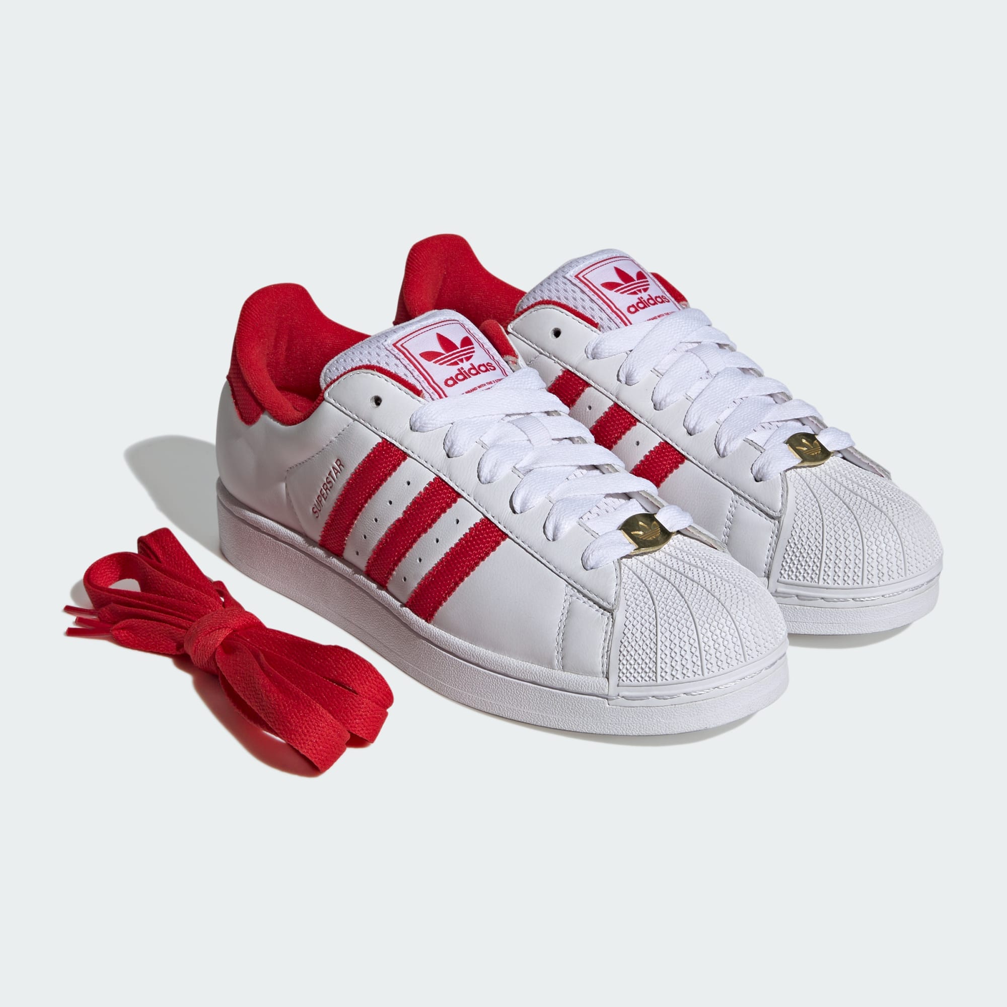 Superstar II Beyaz&Kırmızı Sneaker