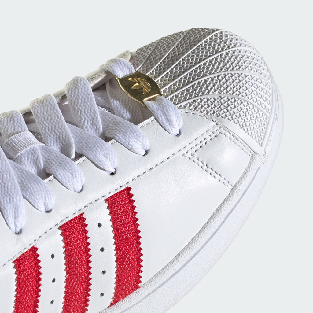 Superstar II Beyaz&Kırmızı Sneaker