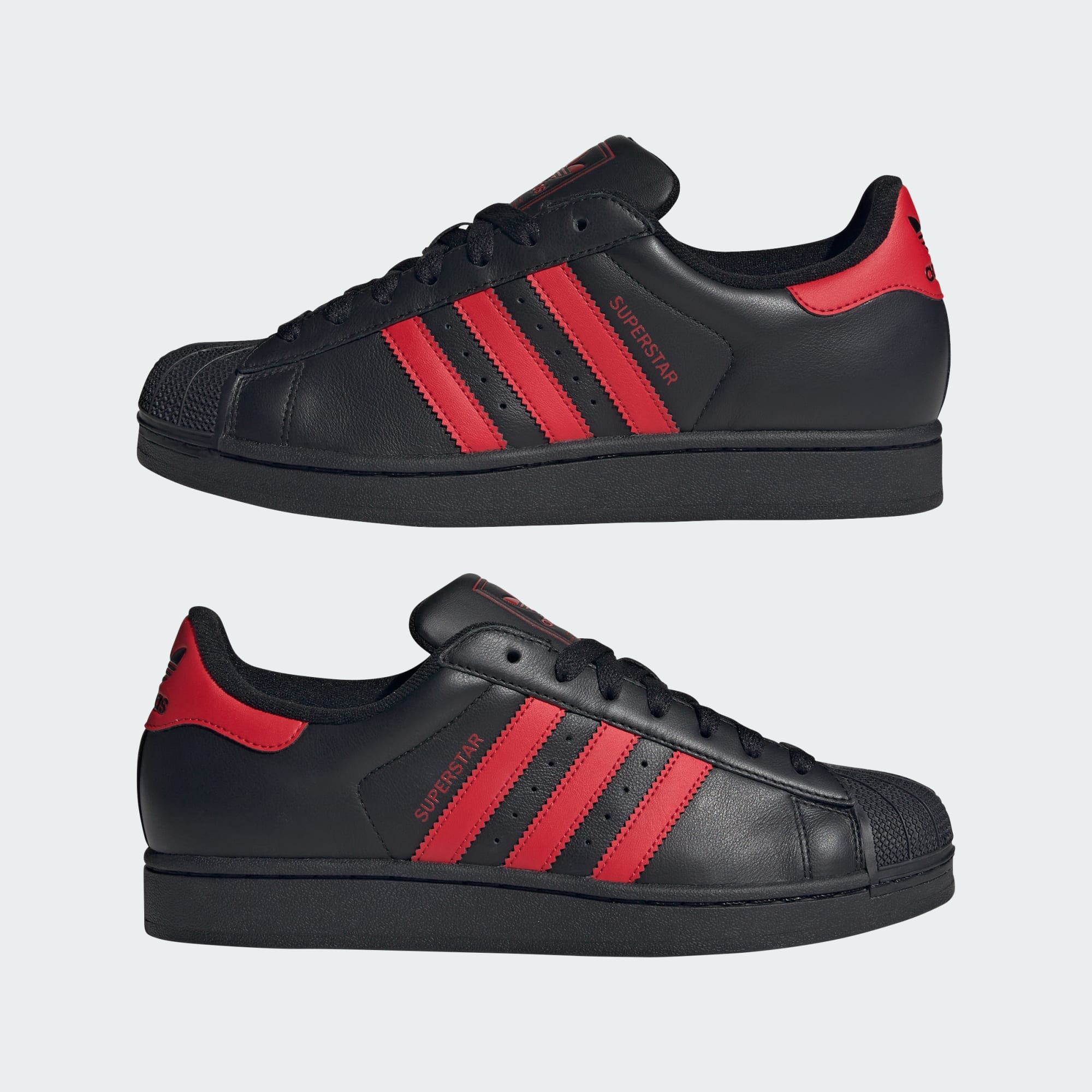 Superstar II Siyah&Kırmızı Sneaker